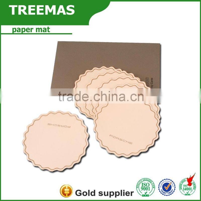 2015 New products silicone cup mat/ cup cutting mat using decorate the cup and water absorption