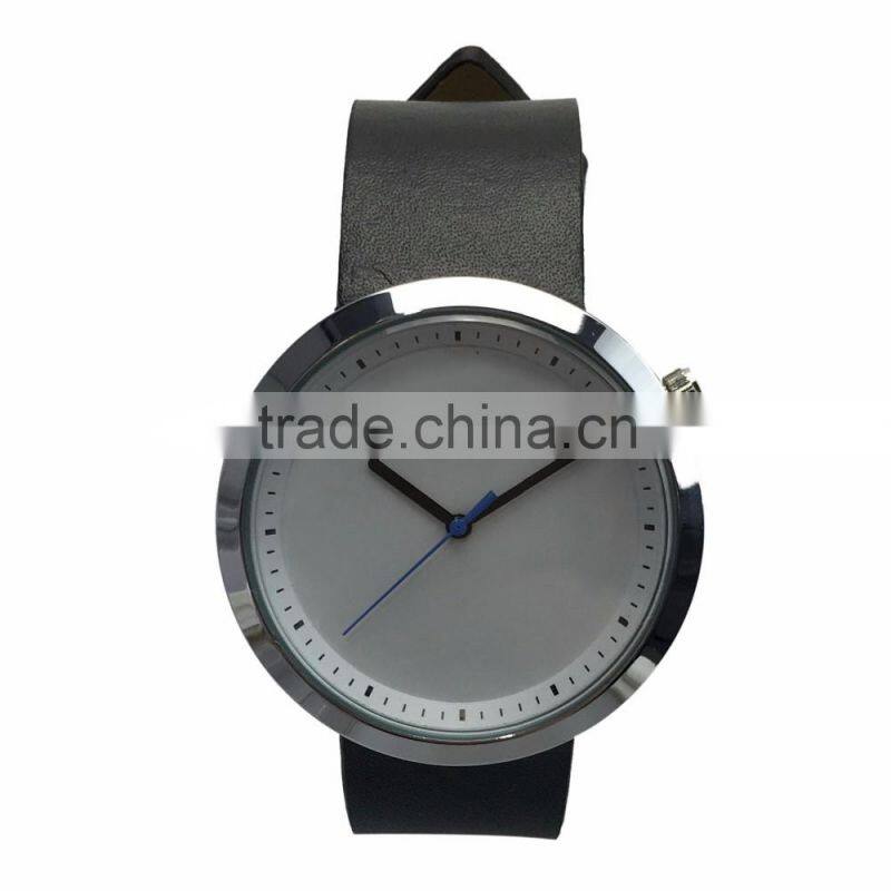 2016 lady watch fashion watch with Your print Logo for Women Men Leather Rose gold quartz watch