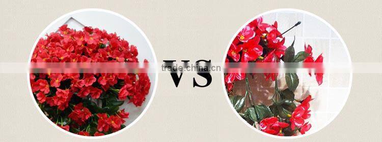 Wholesale purple silk violet flower for wedding