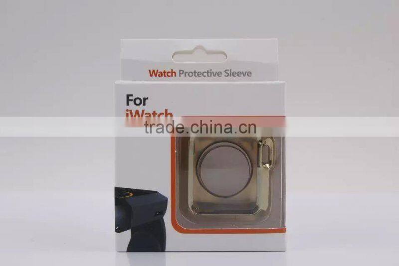 100% perfect fit for apple watch 38mm aluminum Plating pattern case