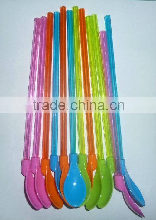 spoon plastic, BPA free drinking straws spoon