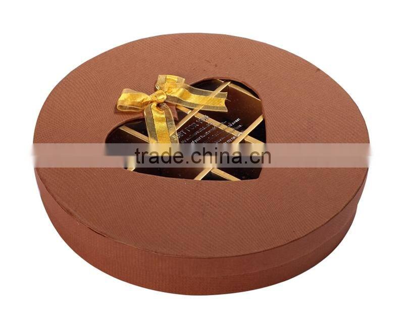 2015 new paper chocolate box pc with small quantity