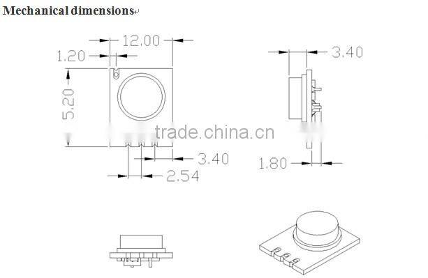 low cost rf wireless ASK Transmitter Module STX881