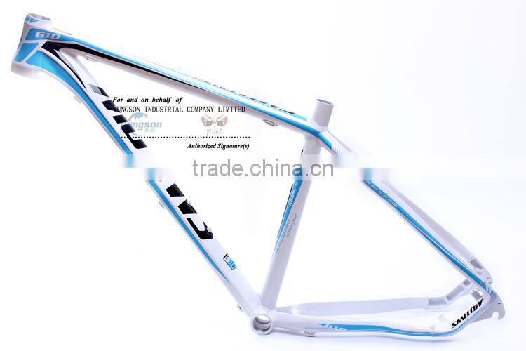 aluminum alloy 6061 26er*16/17 inch flat welding aluminum alloy mountain bike frame on sale