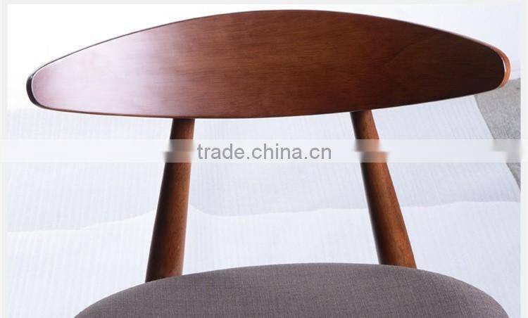 New design arrival solid wood Fabricc Hot sell fashionable dining chair No.Y358