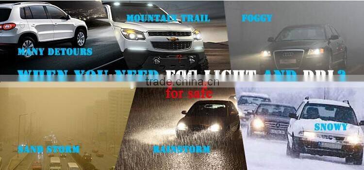 Vinstar patent product high powerl led fog light for Impreza WRX STI led daytine running fog lamp