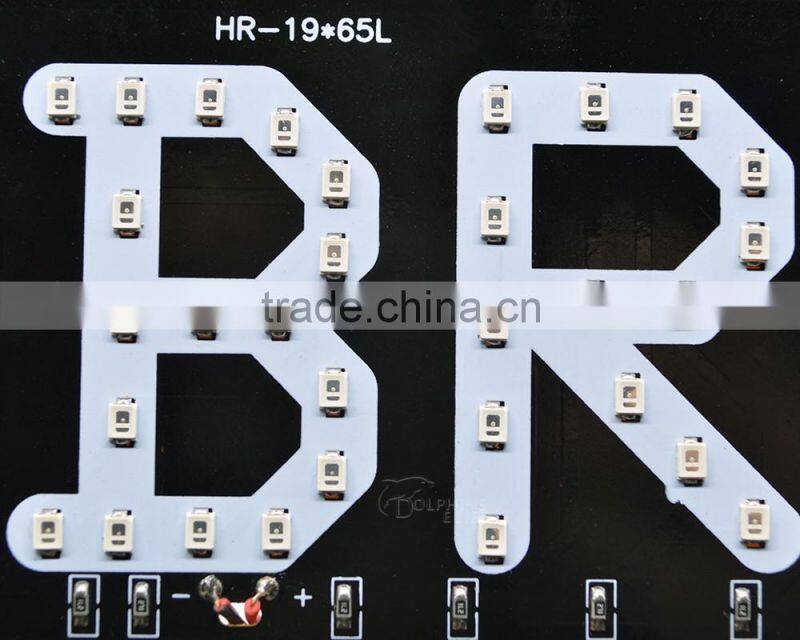 58SMD Taxi LED Top Light Beautiful Advertising Taxi Cab Top Lights Libre LED License Plate Lamp
