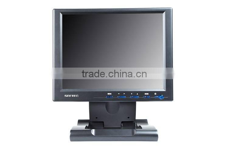LED backlight 10.4 inch tft module foldable lcd monitor with 4-wire resistive touch