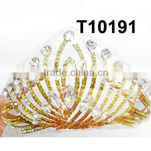 wholesale large diamond crystal pageant crowns and tiaras