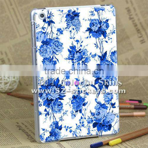 blue-and-white design case for iPad Mini
