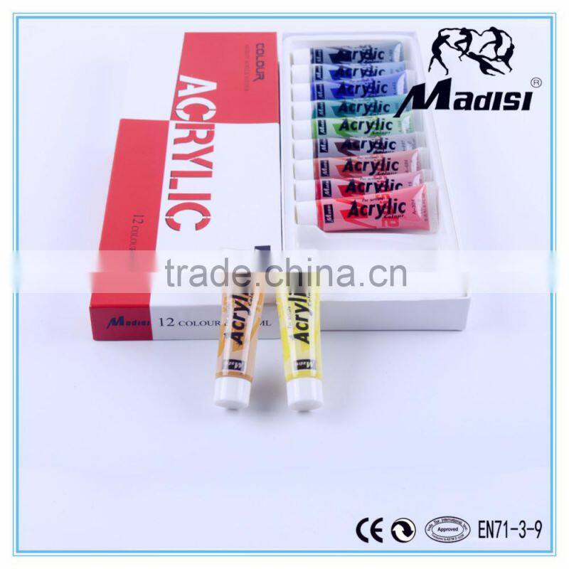 15ml odurless,professional OEM acrylic painting sets