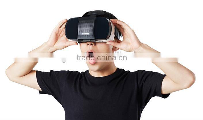 Best Gift Baofeng Storm III Virtual Reality 3D Video Glasses for 4.7 - 6" Smartphone VR 3D Glasses + Bluetooth Remote Joystick
