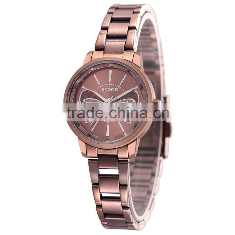 Alibaba Express Bowknot Butterfly Girls Fancy Watches