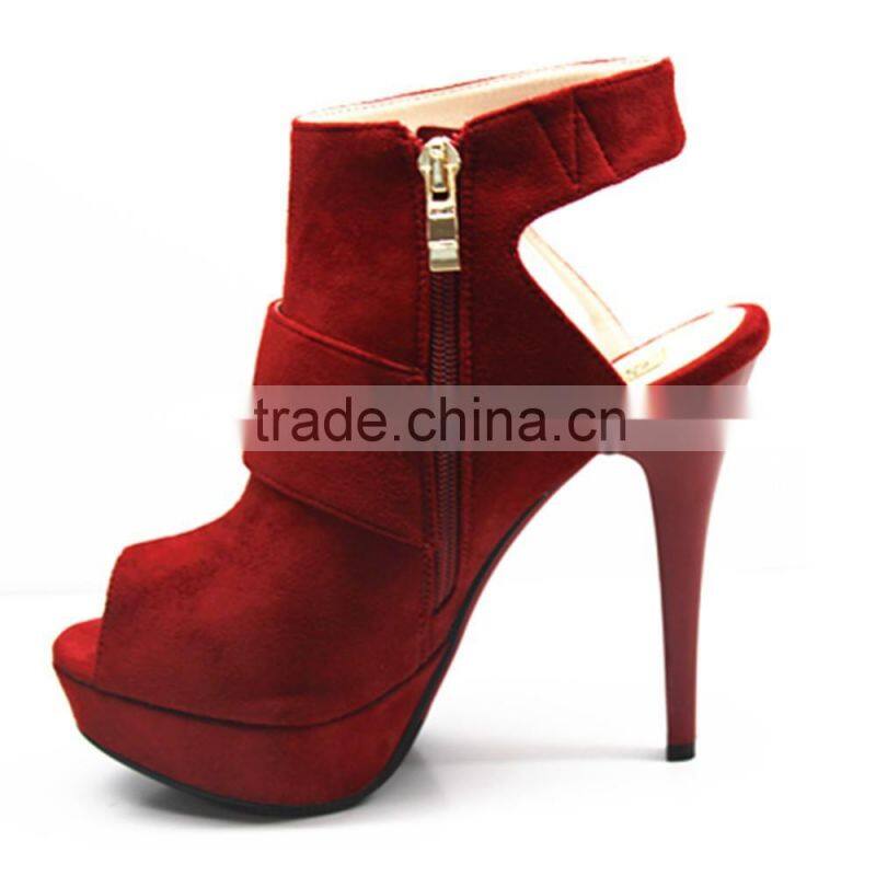 Lady Dress Fancy Shoes Classical red Sandals