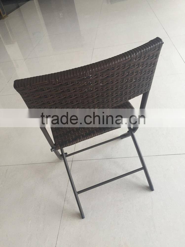Bistro-005 garden furniture rattan chair bistro set for price