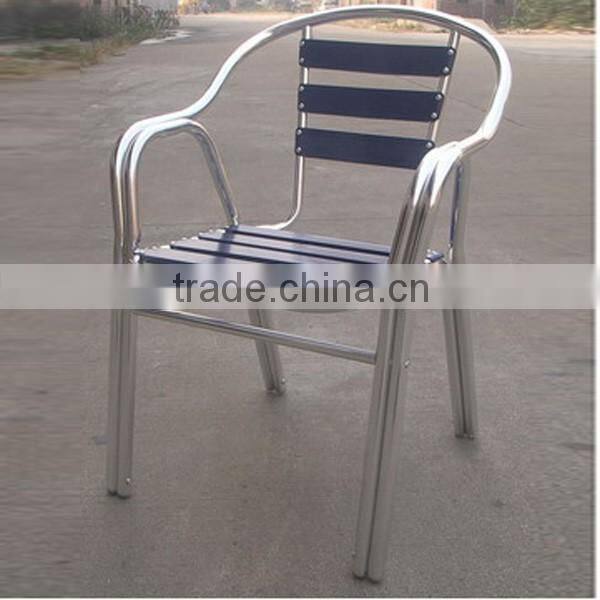good quality restaurant cafe aluminum modern stacking chair YC020A