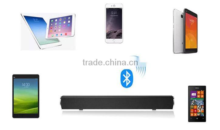 Mini TV soundbar bluetooth speaker sound bar for home theater speaker