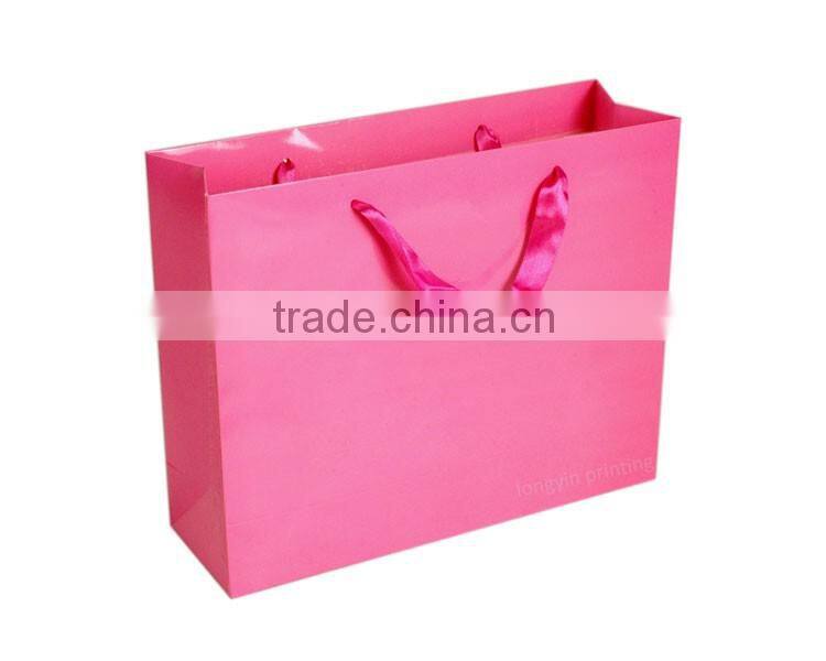 Colorful paper bag, shopping bag, gift bag printing