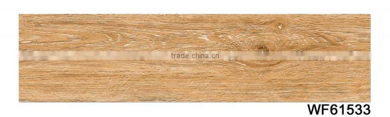 3d 150x600 china foshan wooden rustic design floor wall tiles