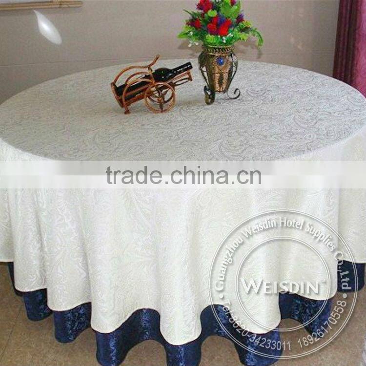 polyester table cloth high bar cocktail table cloth for wedding