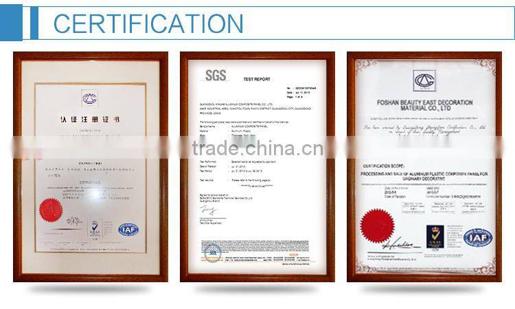 Foshan metal sheeting panels