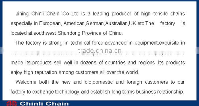 Plastic Link chain for Chinli,High quality traffic and Decoration Plastic Link chain