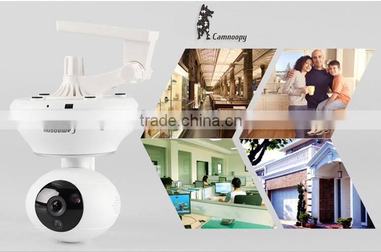Onvif P2P 720P HD ip camera door viewer 128GB SD card Max 64ch wifi IP camera alram sensor