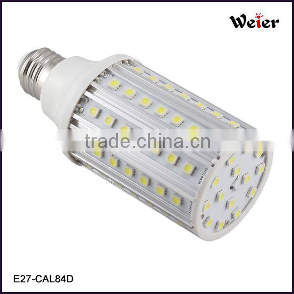 LED Light Source and Aluminum Lamp Body Material smd 5050 e27 corn led light bulb 15w warm white