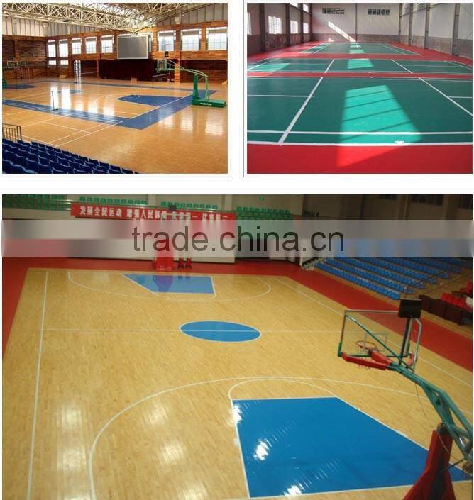 Playground Sports Courts Usage Outdoor PVC Gym Flooring