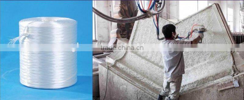 AR glassfibre Spray Roving ZrO2 16.5% for GRC