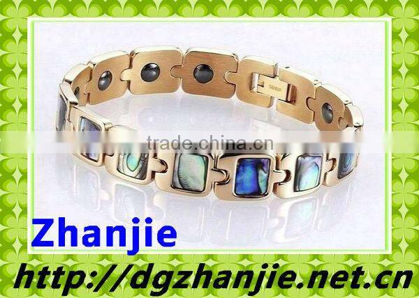 Eye Catcher Bohemian Style Titanium Shell Bracelets For Whoesale#11005