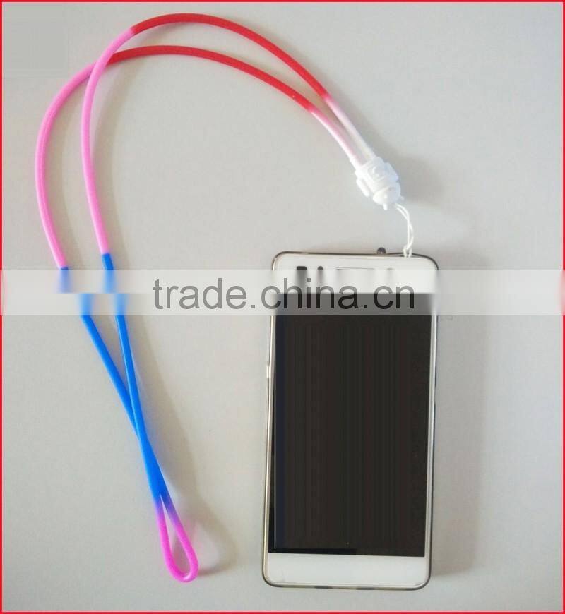 Promotional silicone phone sling for compatible brands