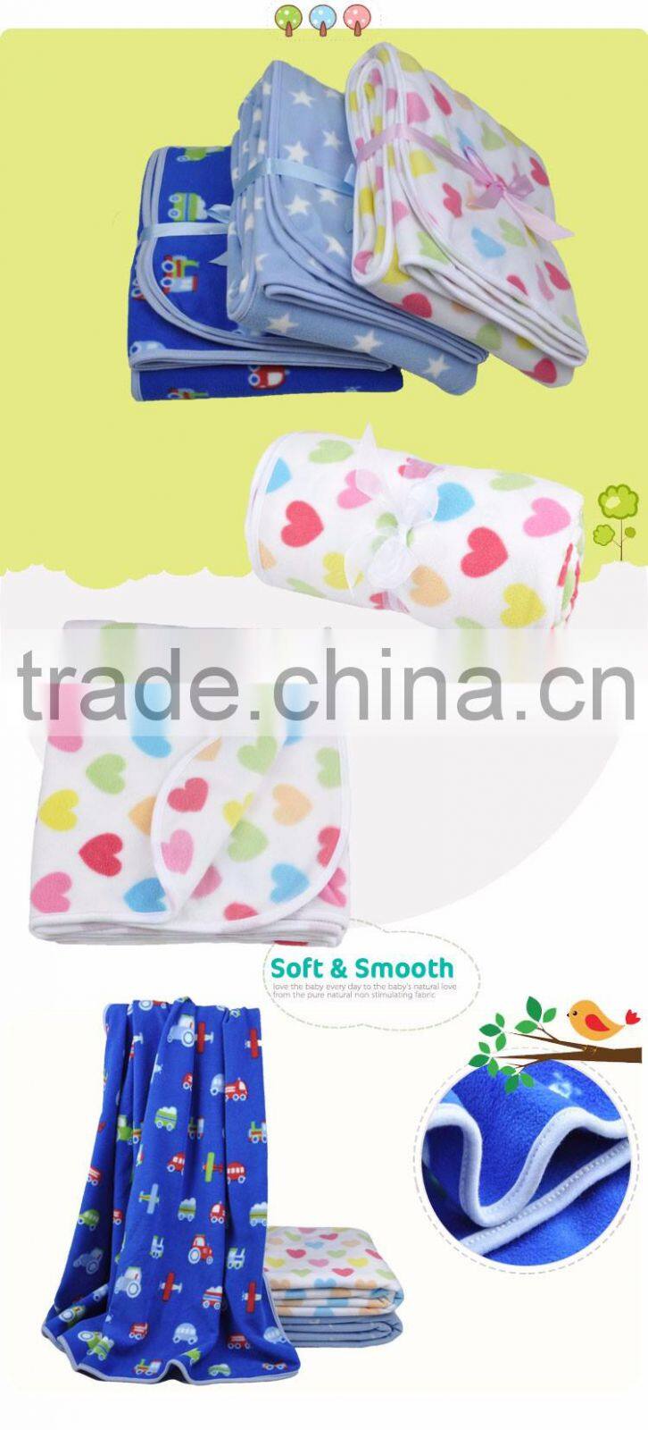 Manufacture Customized Baby Blanket Wholesale For Kids