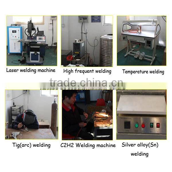 High quality 2.5inch bottom mount brass casing with outside brass bayonet pressure gauge