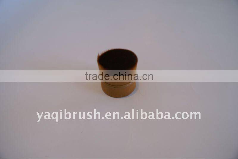 Nylon hair for cosmetic brushes