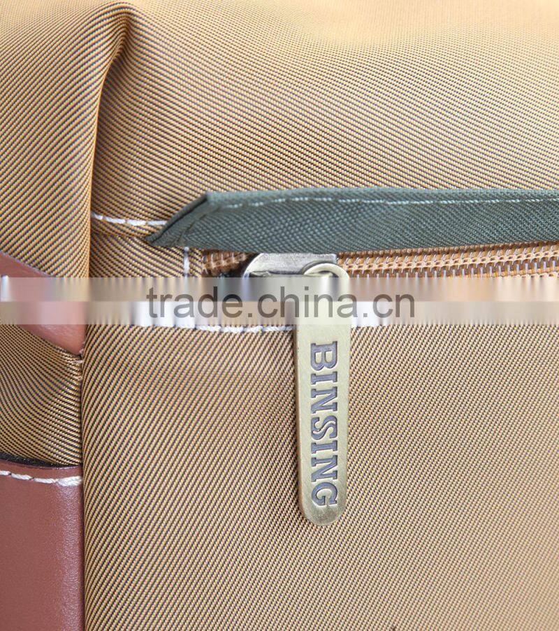 BinSing Polyester with Leather trim Dslr Camera M Shoulder bag