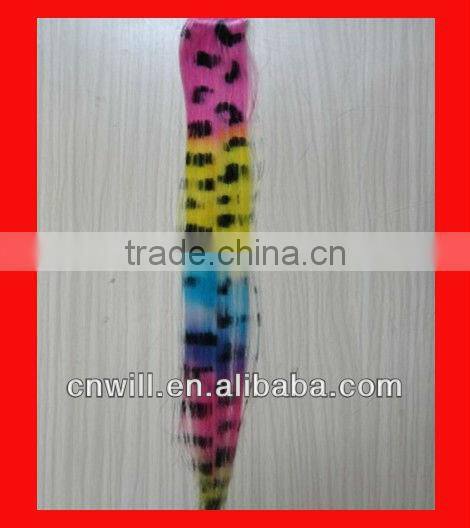 zebra print hair animal print hair extension