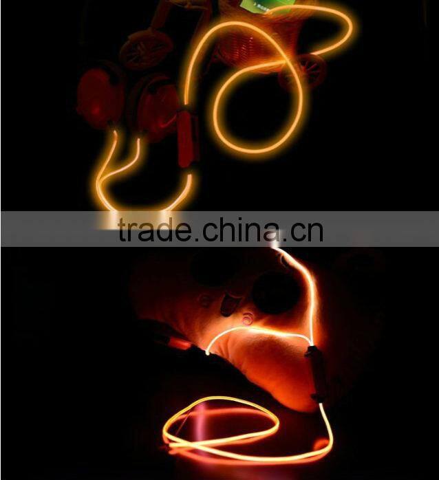 EL Light Hands Free With MIC Earphones