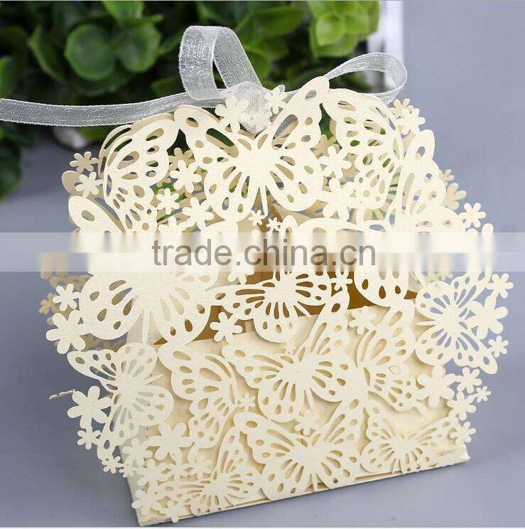 High quality luxury chocolate praline wedding candy box manufacturer