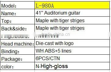 Full size guitar acoustic guitar OEM