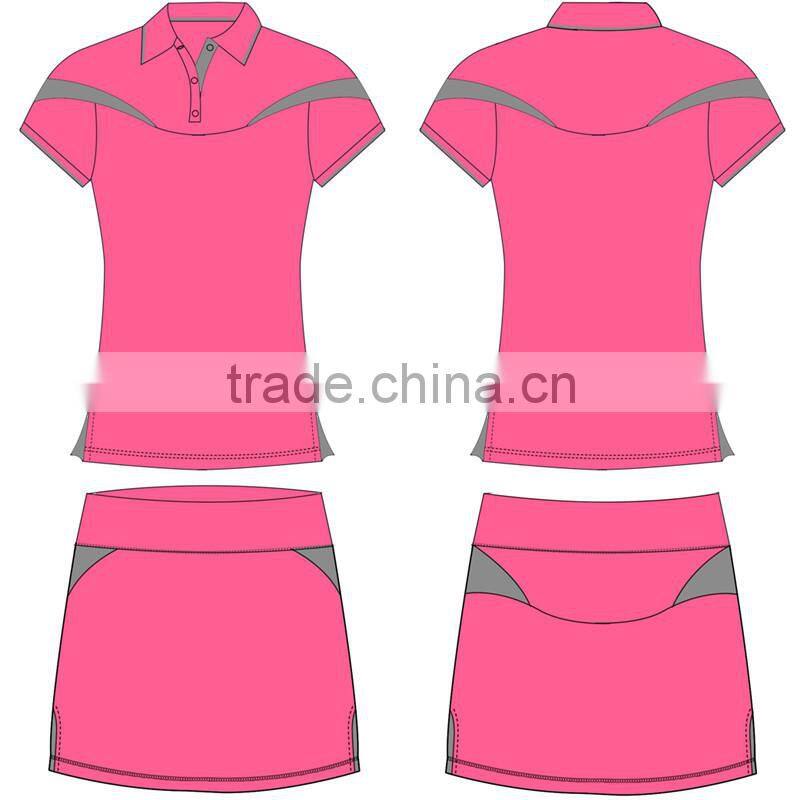 Custom girls tennis dress clothes
