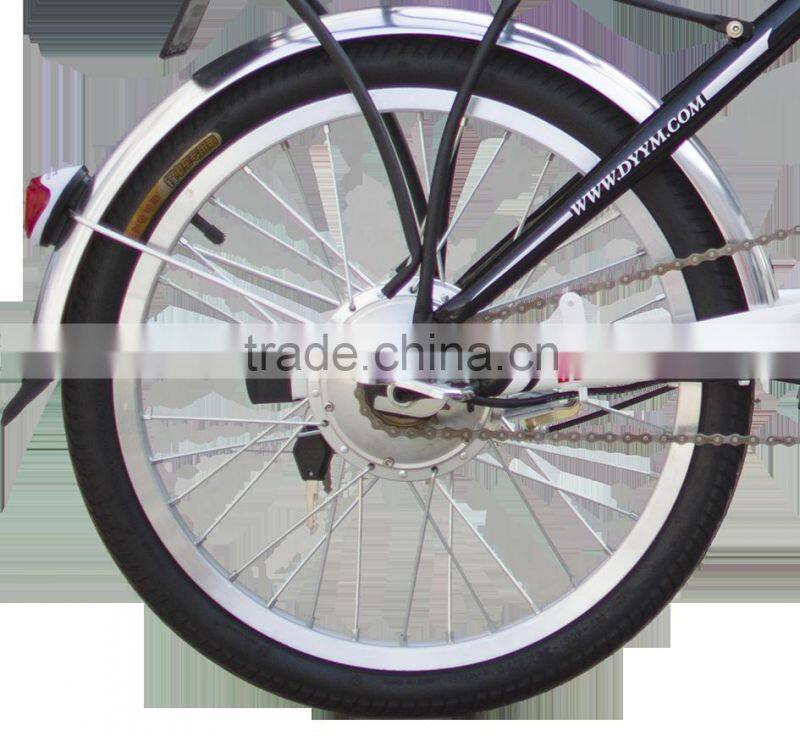 excellent folding electric bicycle with pedal OEM Lithium ion battery