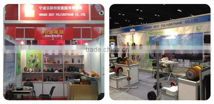 Pu wheel with pp center