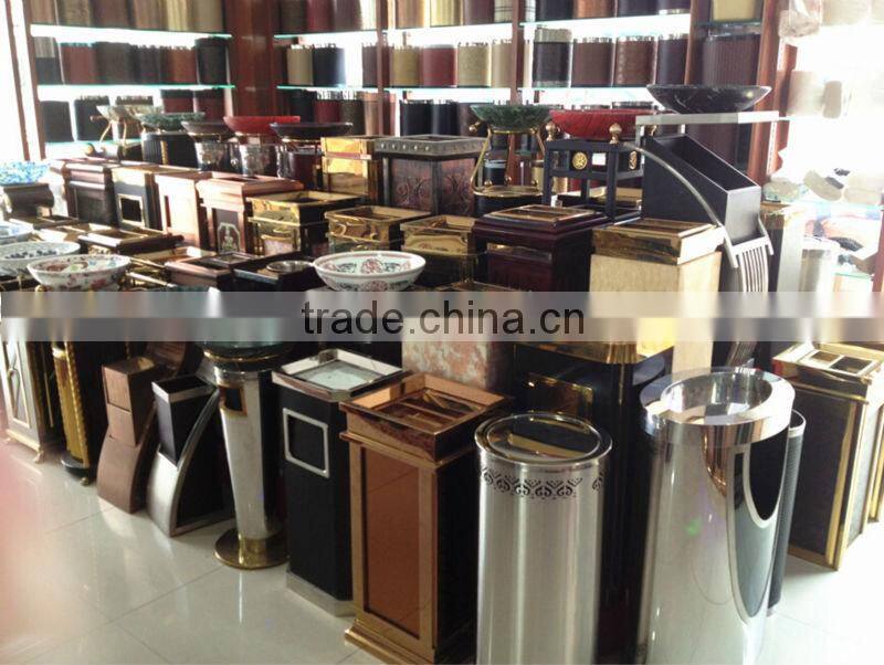 Outdoor Metal Wire Trash Bin/Garden Large Dustbin Type/Industrial Rubbish Bin