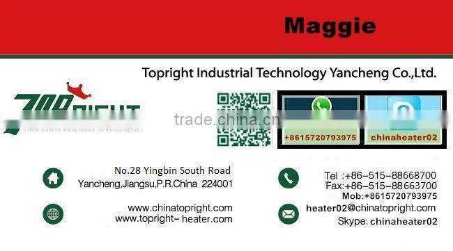 CE Approved ceramic Insulator Industrial Band Heater Element