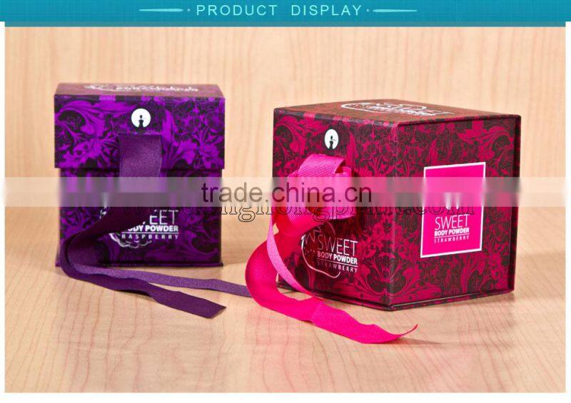 Alibaba China new design gorgeous hard paper gift box