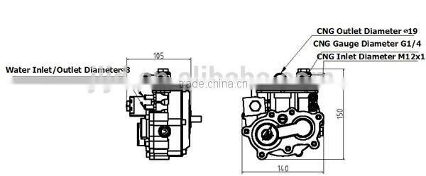 lpg kit for generator/lpg converter kit for generator