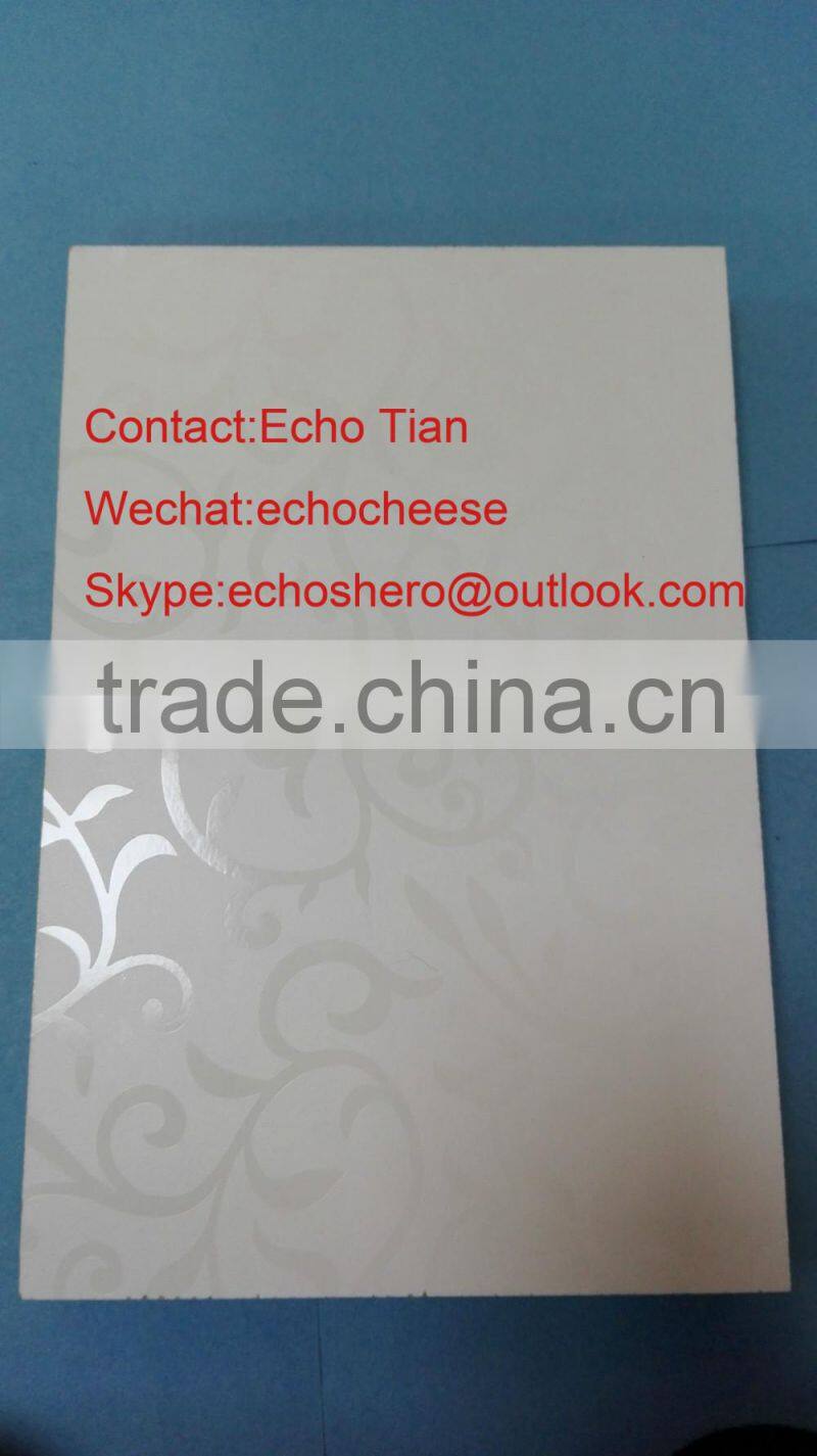 E0 Glue Hardwood Core Melamine Plywood for Furniture