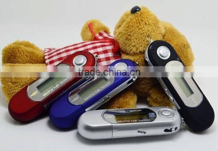 2015 HOT Top Selling Mp3 Player WITH FM Mp3, TF card support