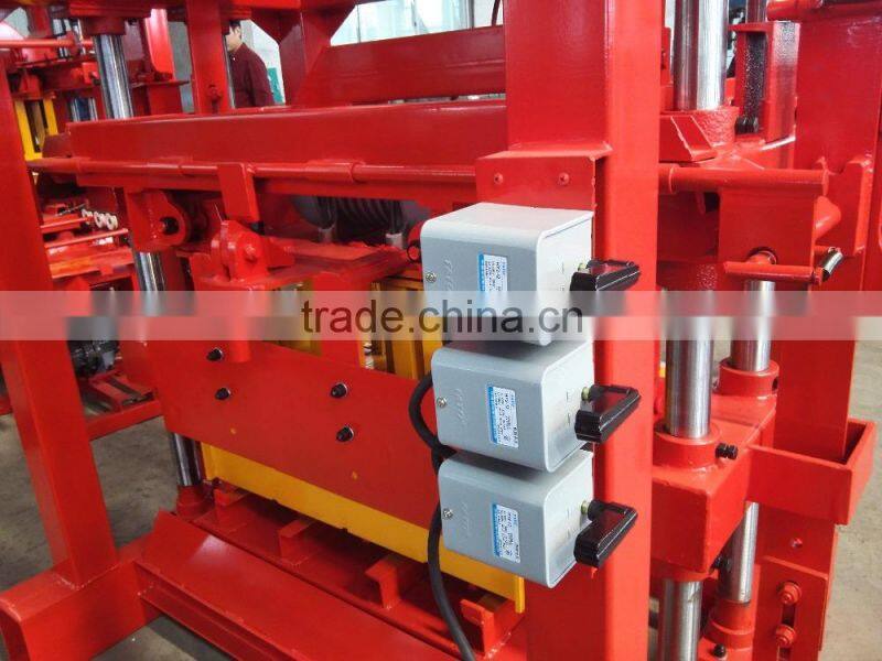 QTJ4-40 hand press brick making machine hand operation block machine manual brick block machine